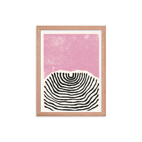 Ink Block - 3 - Framed Print