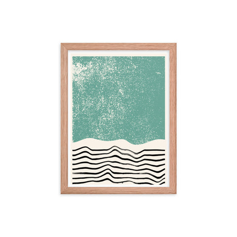 Ink Block - 4 - Framed Print