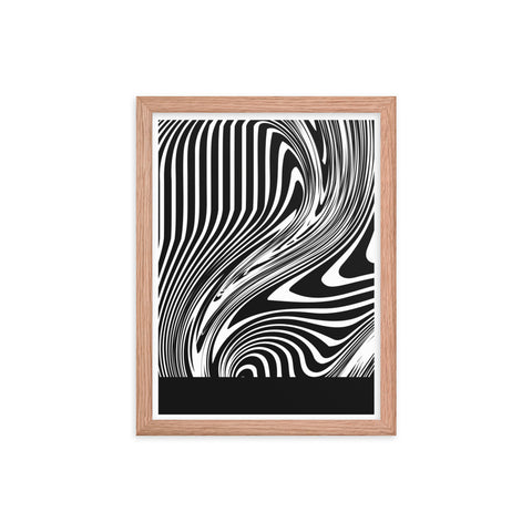 Liquid Glass - 4 - Framed Print