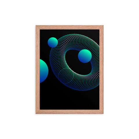 Physica - 3 - Framed Print