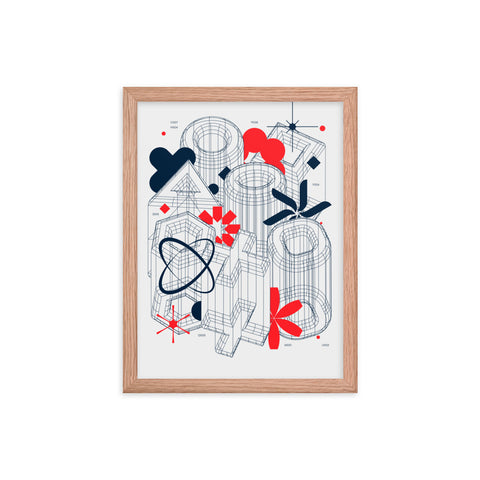 Physical Properties - 3 - Framed Print