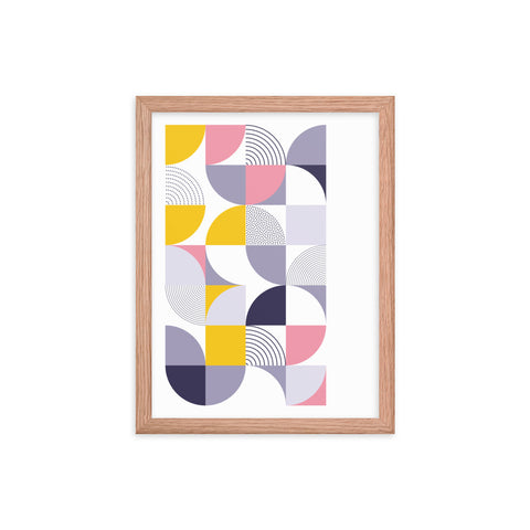 PolyType - 2 - Framed Print