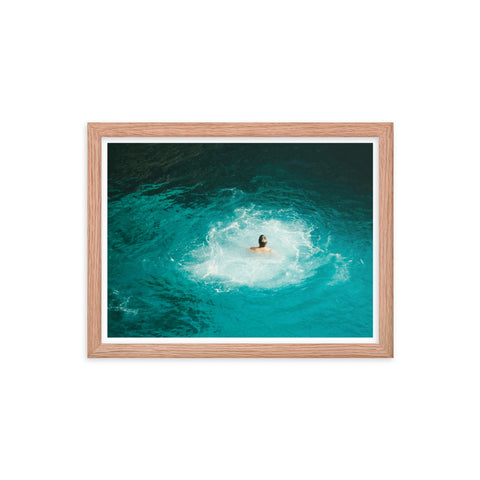 Dip - Framed Print