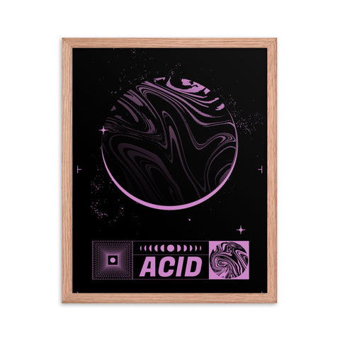 Acid - 2 - Framed Print