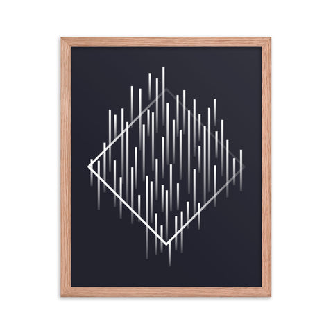 Diamond - Framed Print