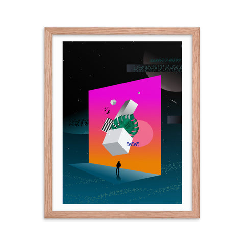 I am in a Dream - 2 - Framed Print