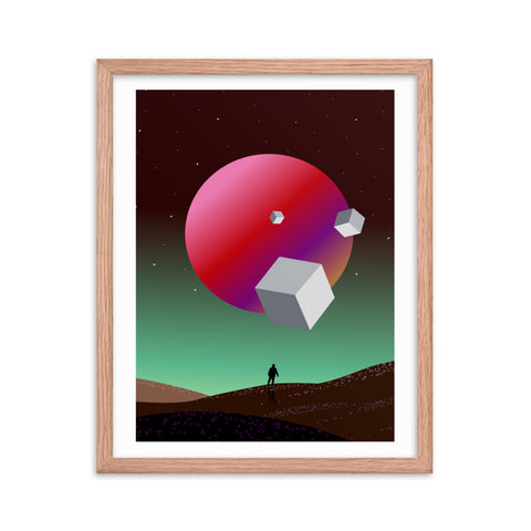 I am in a Dream - 4 - Framed Print