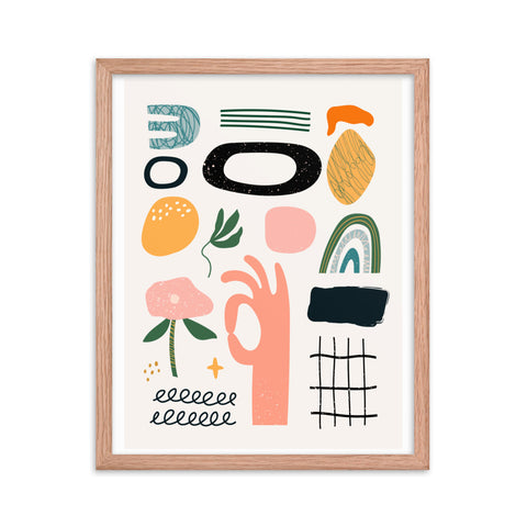 Full of Flavor - 2 - Framed Print