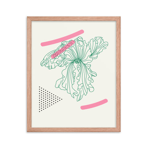 Flora - 3 - Framed Print