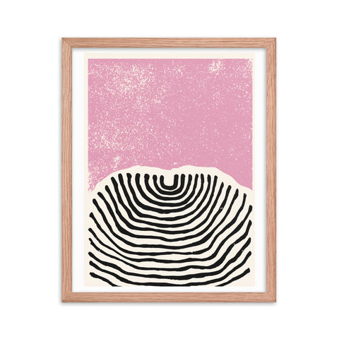 Ink Block - 3 - Framed Print