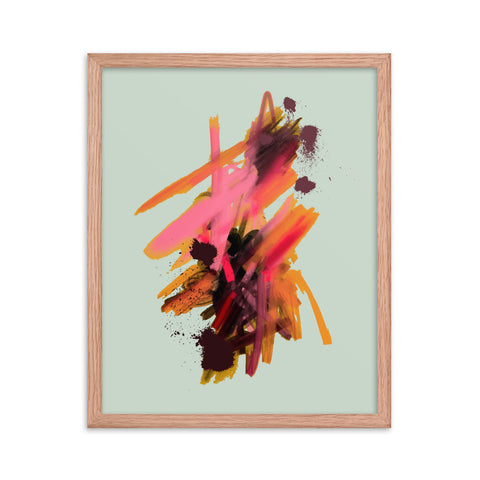 Liam - 1 - Framed Print