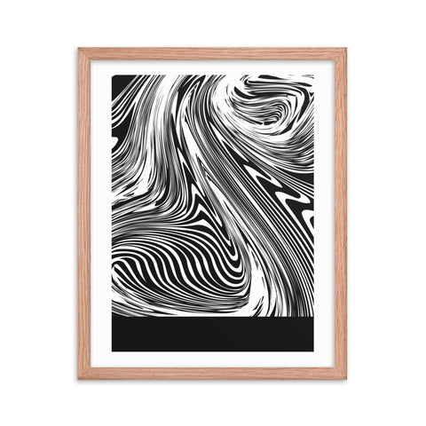 Liquid Glass - 1 - Framed Print