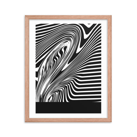 Liquid Glass - 2 - Framed Print