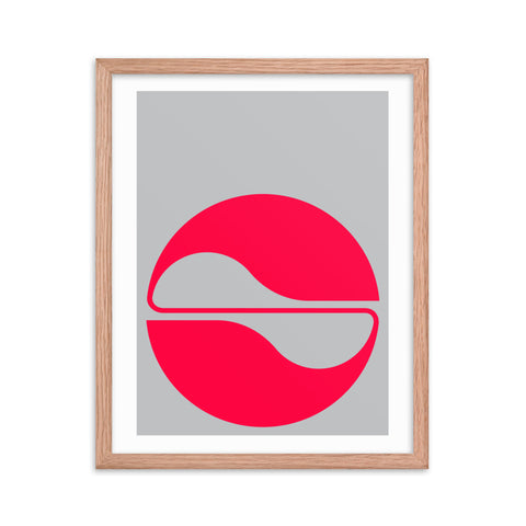 Massive Type - 1 - Framed Print