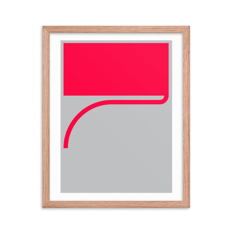 Massive Type - 2 - Framed Print