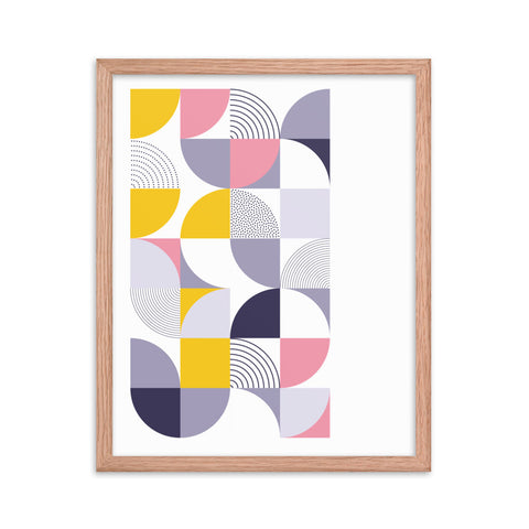 PolyType - 2 - Framed Print