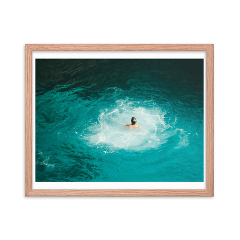 Dip - Framed Print