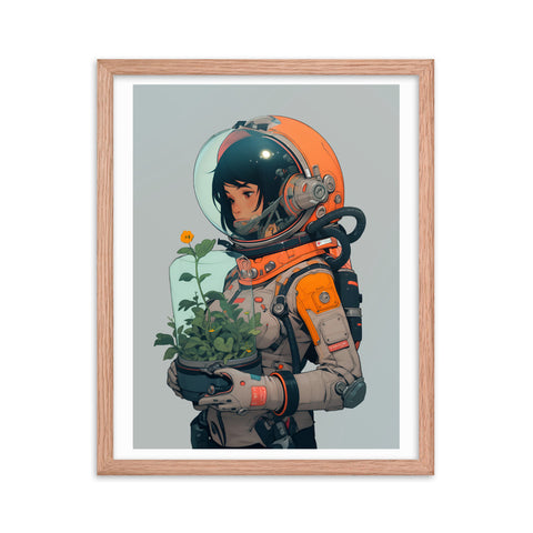 Final Plantasy - Framed Print