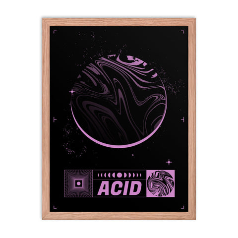 Acid - 2 - Framed Print