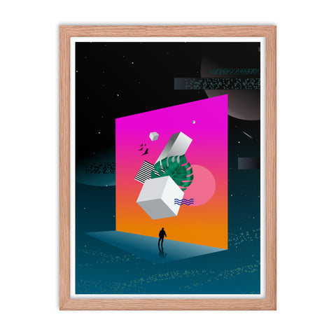 I am in a Dream - 2 - Framed Print