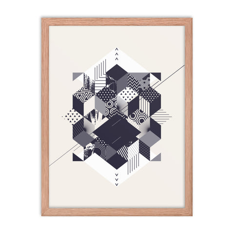 Fragments - 2 - Framed Print