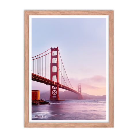 Golden Gate - 1 - Framed Print