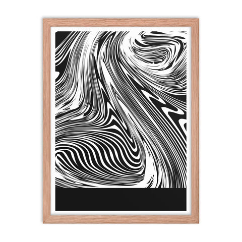 Liquid Glass - 1 - Framed Print