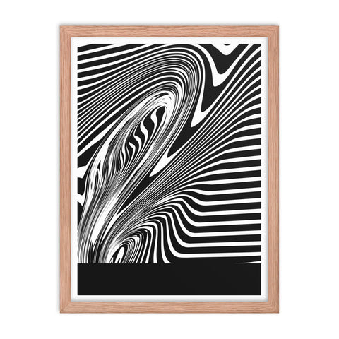 Liquid Glass - 2 - Framed Print