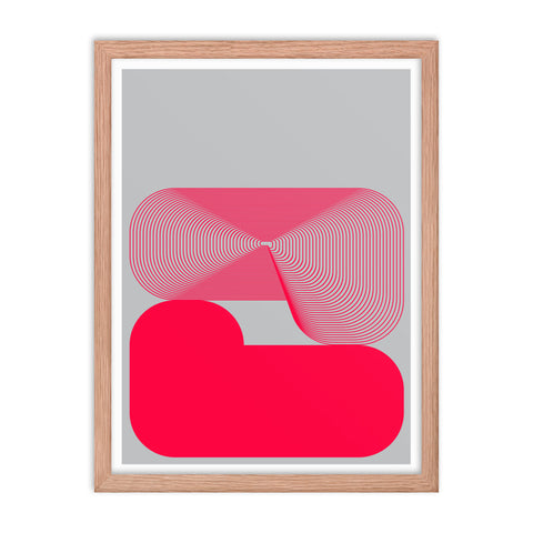 Massive Type - 3 - Framed Print