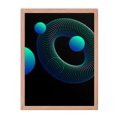 Physica - 3 - Framed Print