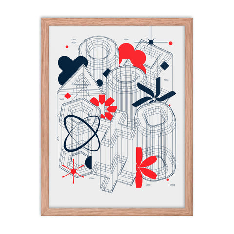 Physical Properties - 3 - Framed Print