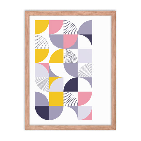 PolyType - 2 - Framed Print