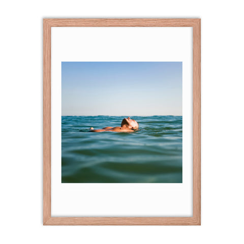 In the Water - Framed Print