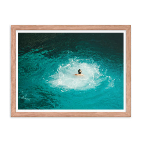 Dip - Framed Print