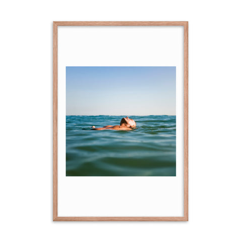 In the Water - Framed Print