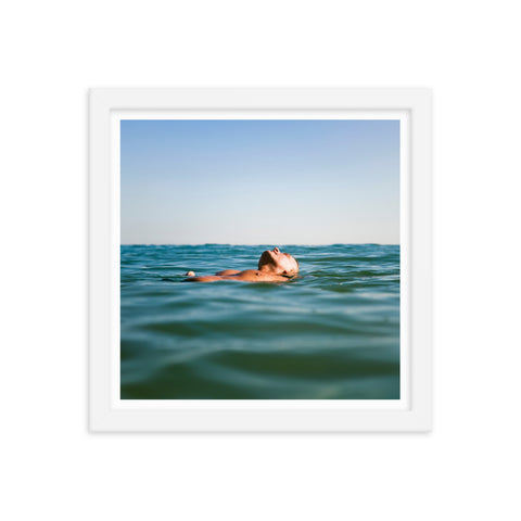 In the Water - Framed Print