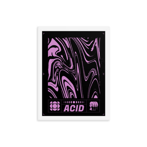 Acid - 1 - Framed Print