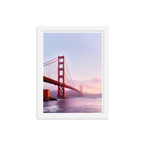 Golden Gate - 1 - Framed Print