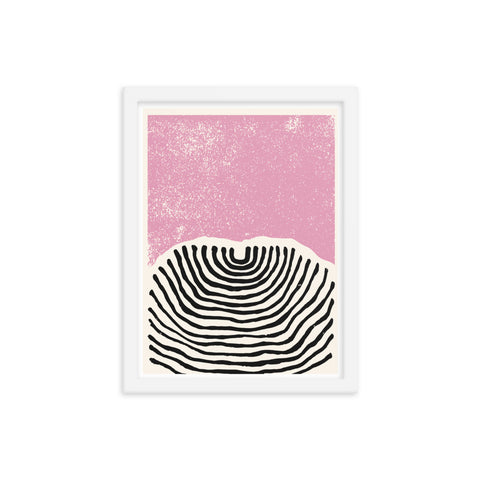 Ink Block - 3 - Framed Print