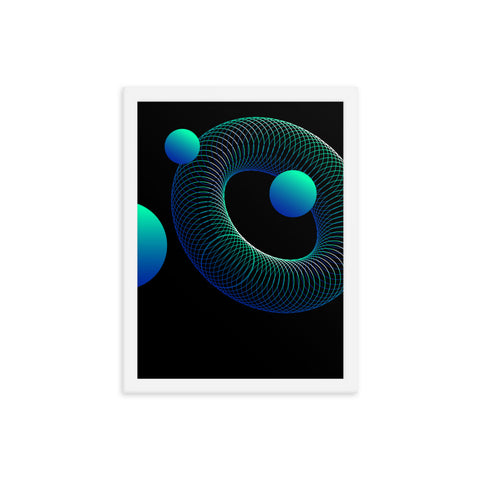 Physica - 3 - Framed Print