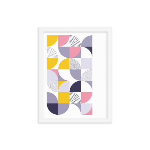 PolyType - 2 - Framed Print