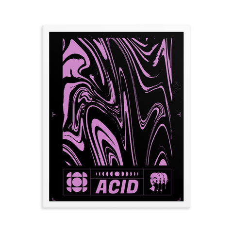 Acid - 1 - Framed Print