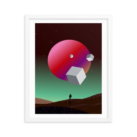 I am in a Dream - 4 - Framed Print