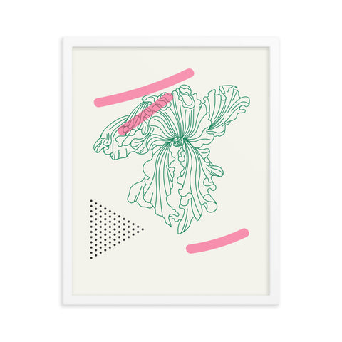 Flora - 3 - Framed Print