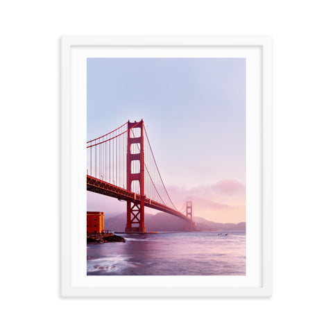 Golden Gate - 1 - Framed Print