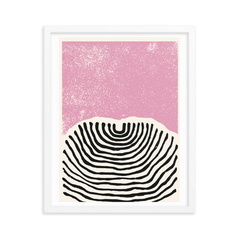 Ink Block - 3 - Framed Print