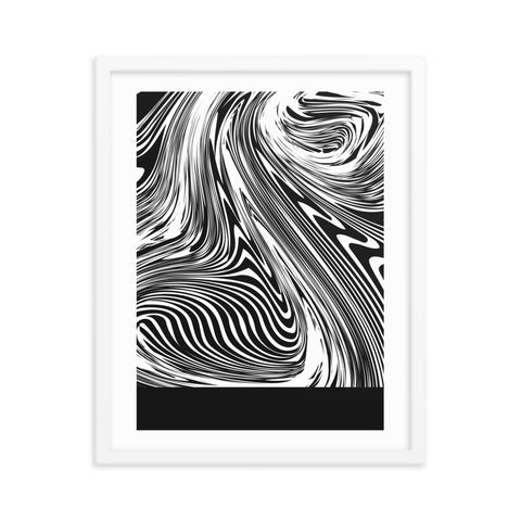 Liquid Glass - 1 - Framed Print