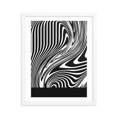 Liquid Glass - 4 - Framed Print