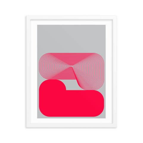 Massive Type - 3 - Framed Print