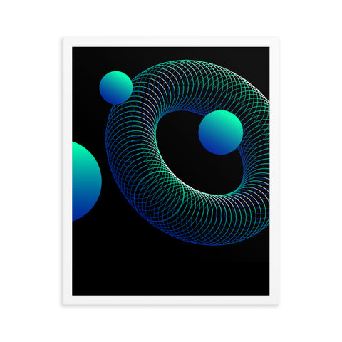 Physica - 3 - Framed Print